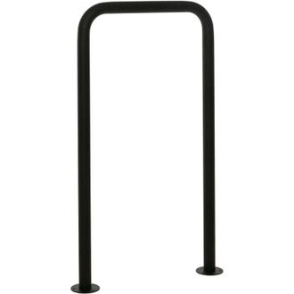 Hhg Barriera passaggio sbarra fissabile sicurezza HHG-846, staffa acciaio verniciato a polvere 120x70x12cm antracite