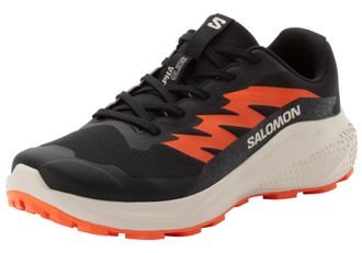 Salomon Trailrunningschuh SALOMON ALPHAGLIDE, Herren, Gr. 44,5, orange (schwarz, rainy day, rot orange), Synthetik, Textil, Schuhe Trailrunningschuh, wasserdi