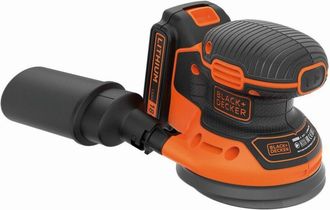Black+Decker Black+decker Levigatrice Rotorbitale A Batteria Bdcros18-Qw 18v 1 Batteria 1,5 Ah