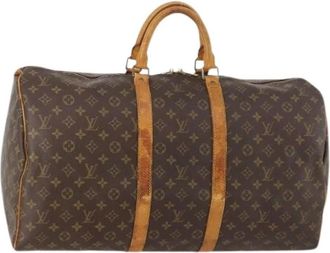 Louis Vuitton Pre-owned Weekend Bags, female, Brown, Size: ONE SIZE Pre-owned Boston Bag