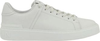 Balmain B-Court Sneakers - Dames - Sneakers - Wit - 41 EU - Leer - Schoenen