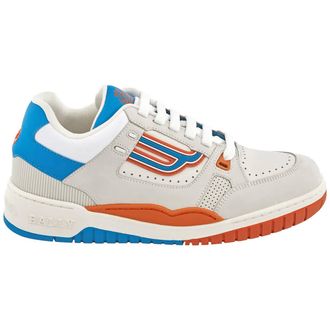 Bally Mens Kuba Logo Patch Low-top Sneakers In White