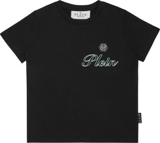 Philipp Plein cotton T-shirt - kids - Cotton - 6 yrs - Black