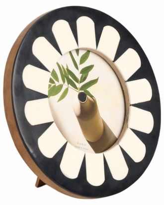 Sagebrook Home 4X4 Round Petal Photo Frame