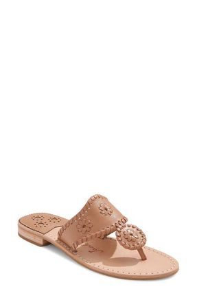 Jack Rogers Jacks Flat Sandal in Cafe Au Lait at Nordstrom, Size 5.5