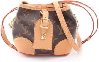 Louis Vuitton Pre-owned Noe Tas Monogram Schoudertas - Dames - Vintage Tas - Bruin - ONE Size - Leer - Vintage