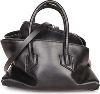 The Attico Compact Handtas - Dames - Handtassen - Zwart - ONE Size - Leer - Tassen