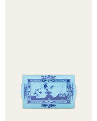 Ginori 1735 Iris Printed Porcelain Tray