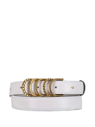 Dorothee Schumacher hoop-detail belt - White