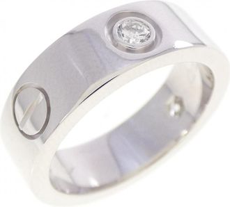 Cartier White Gold (18K) Band Ring (Pre-Owned)