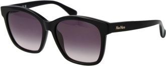 Max Mara Black Acetate Womens Sunglasses