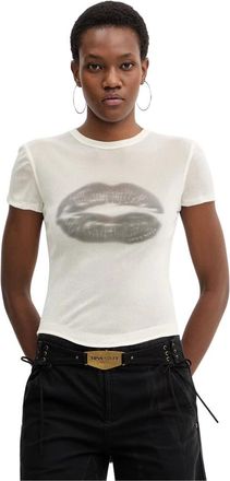 Miss Sixty Mujer, Camisetas, Beige, Talla: L