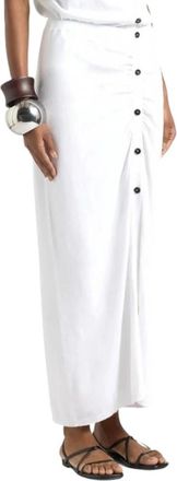 Liviana Conti Rokken - Dames - Maxi Rokken - Wit - L - Rokken