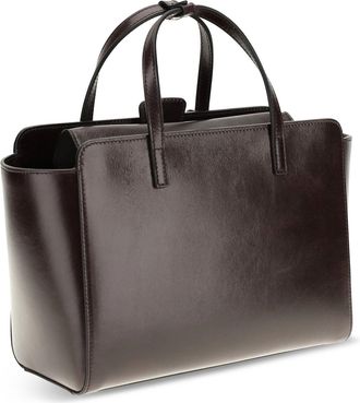 Hidesins Womens Handbag Flap Burnt Calf Leather (bos Taurus) Shoulder Bags