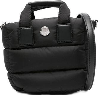 Moncler Mini Padded Logo-plaque Tote Bag