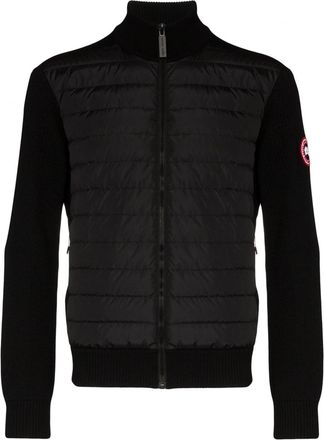 Canada Goose HYBRIDGE KNIT JACKET Size: XL, colour: BLACK