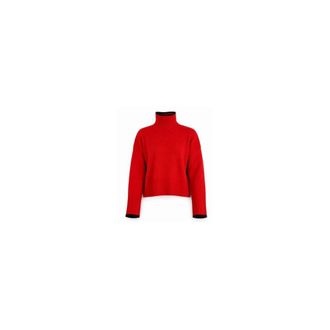 Pinko Pinko, Dames, Truien, Rood, Maat: S Wol