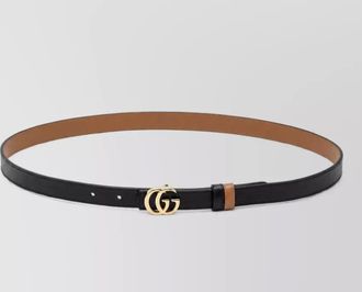 Gucci leather reversible belt