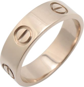 Cartier Silver White Gold (18K) Band Ring (Pre-Owned)