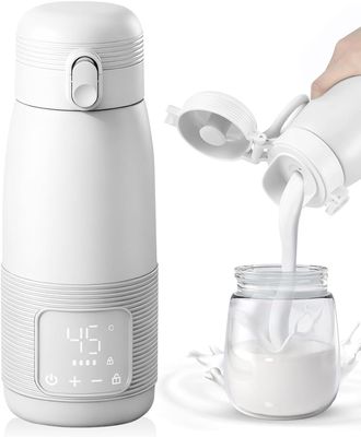 OEM Calentador De Biberones Port&aacute;til De 500 Ml, Ideal Para Viajes, Con Control Preciso De Temperatura De 37 A 55 Grados, Ajustable Para Viajes, Alimentaci
