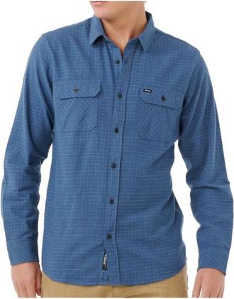 Rip Curl Classic Surf Checked In Flanne Hemd für Herren | blau