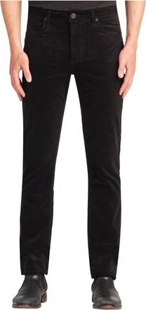 Monfrere Brando Velvet Slim-Fit Jeans In Velvet Noir