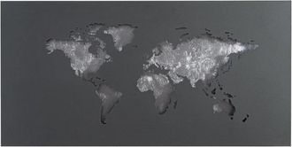 Lucande L&aacute;mpara de pared LED de metal negro