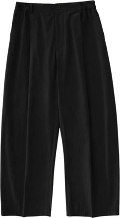 STUDIO NICHOLSON Shire Cotton Pleated Pant - Trousers - Hombre - Negro - L