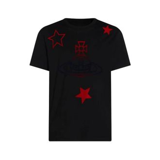 Vivienne Westwood T-Shirts, female, Black, Size: S Paris Orb T-shirt