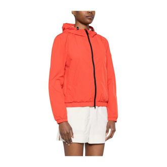 Peuterey Nigle Short Blouson Jacket - female - Peuterey - Windbreakers - Red - XS - Sport