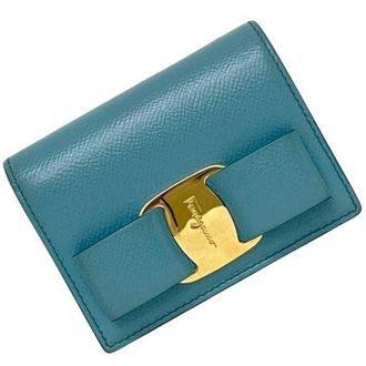Ferragamo Leather Wallet (Bi-Fold) (Pre-Owned)