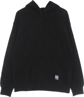 PROPAGANDA Zwarte Priest Hoodie met Rib Icon - Heren - Hoodies - Zwart - XL - Katoen - Hoodies & sweatvesten