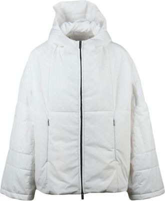 Hev&ograve; Dames, Jassen, Wit, Maat: XS Leer