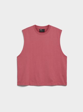 Le 31 Mens Solid sleeveless T-shirt Comfort fit