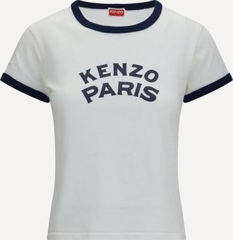 Kenzo T-shirt in cotone Kenzo Paris Emblem Woman S