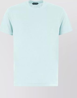 Tom Ford cotton blend crew neck short sleeve t-shirt