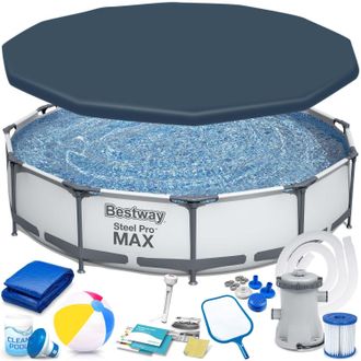 OEM Piscina De Jard&iacute;n Con Estructura De 366 X 76 Cm, 16 En 1, Bestway 56416