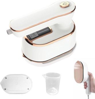 No Brand Plancha De Vapor Port&aacute;til De Viaje - Mini Plancha De Vapor - Beige