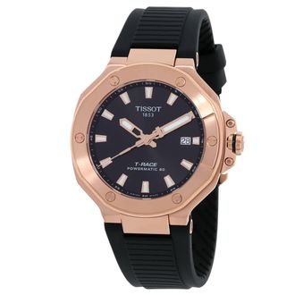 Tissot T-Race Powermatic 80 Automatic Black Dial Mens Watch T1418073705100