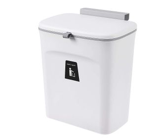OEM Cubo De Basura De Cocina, Tapa Deslizante, Material Pp Y Silicona, Montaje En Puerta O Pared, Para Cocina Y Ba&ntilde;o