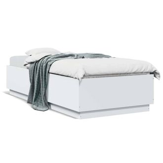 Berkfield Home Bed Frame without Mattress White 100x200 cm