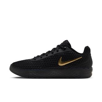 Nike Mens LeBron Witness X Basketball Shoes in Black | IQ9847-001