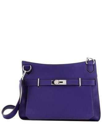 Herm&egrave;s Jypsiere Bag Clemence 34 (Authentic Pre-Loved)