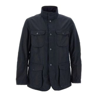 Barbour Heren, Jassen, Blauw, Maat: 2XL Katoen