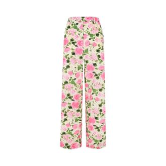 Liu Jo Wide Trousers - female - Liu Jo - Wide Trousers - Pink - XS - Trousers