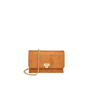 Elisabetta Franchi Dames, Tassen, Bruin, Maat: ONE Size Su&egrave;de