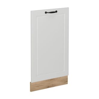 Vicco Pannello frontale della lavastoviglie R-Line, Bianco casa di campagna, 45 cm senza piano di lavoro Vicco