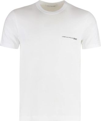 Comme Des Garçons Hombre, Camisetas, Blanco, Talla: S