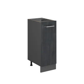Vicco Armario De Farmacia R-line, Hormig&oacute;n Negro, 30 Cm Sin Encimera