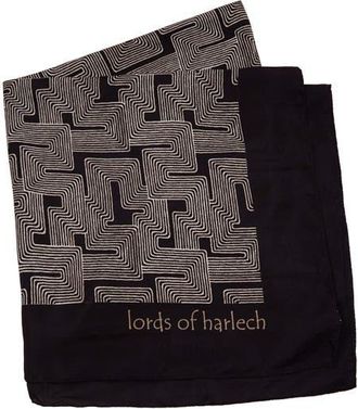 Lords of Harlech Inter Twine Womens Printed Scarf in Inter Twine Black at Nordstrom